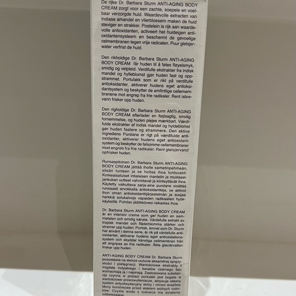 Dr. Barbara Sturm Anti-Aging Body Cream Size: 200ml  MSRP: $130 - Picture 5 of 7